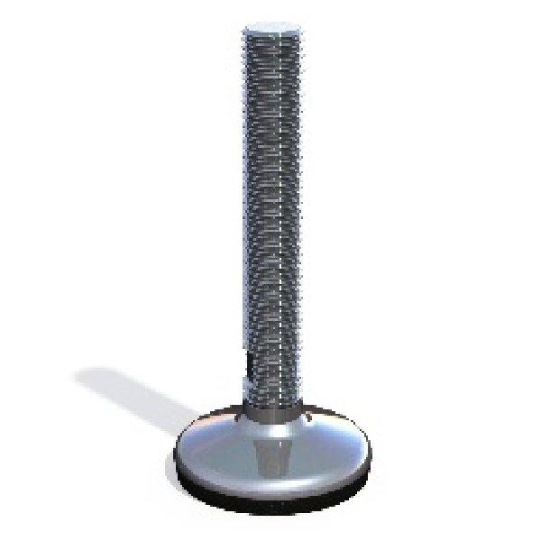 Thumb do produto Apoio Suporte FDA Inox Tipo H  80x32mm M12x100mm  (1500Kg) MGO