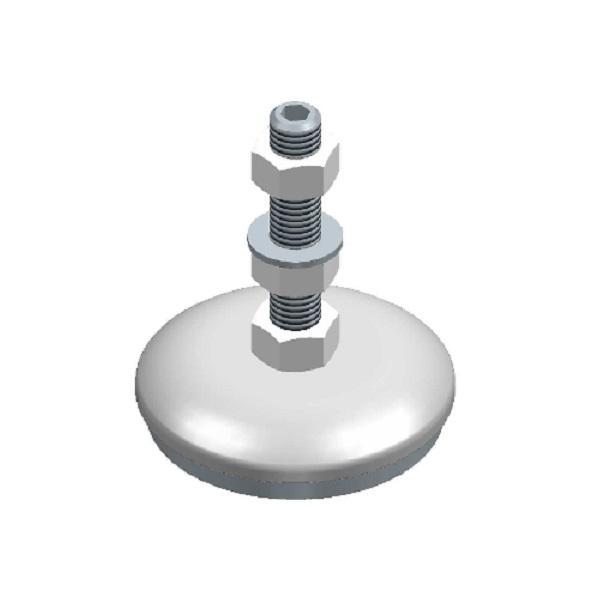 Thumb do produto Apoio Suporte Poliuretano Sylomer 105x27xM16mm (500-2500Kg) MGO