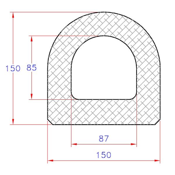 Thumb do produto Defensa Industria Naval e Outros 150x150mm MGO