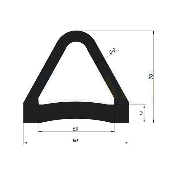 Thumb do produto Defensa Industria Naval e Outros  80x70mm (2.5mt) MGO